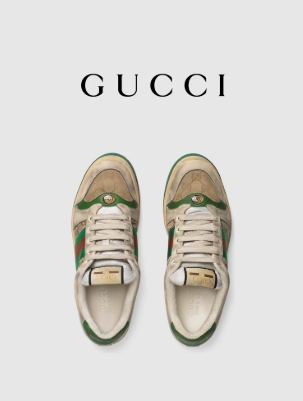 GUCCI古驰Screener系列男士GG运动鞋
